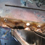 Rust on the old DS frame rail extension
