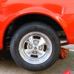 Rear wheel well paint